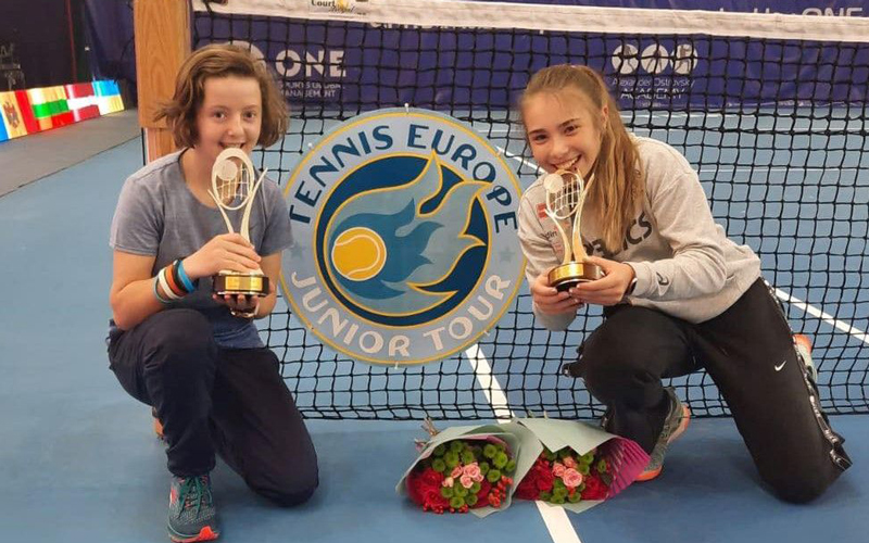 Bíró Melinda és a horvát Dora Miskovic