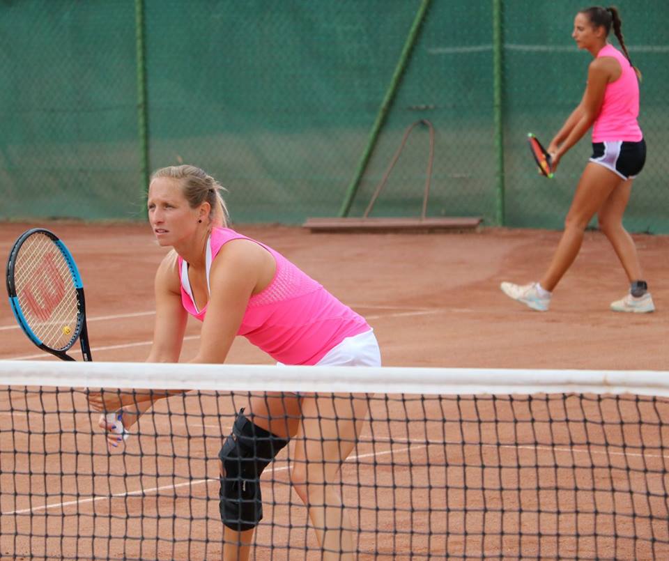 Jani Réka egyesben és párosban is nyert a budaörsiek ellen - Fotó: MTSZ