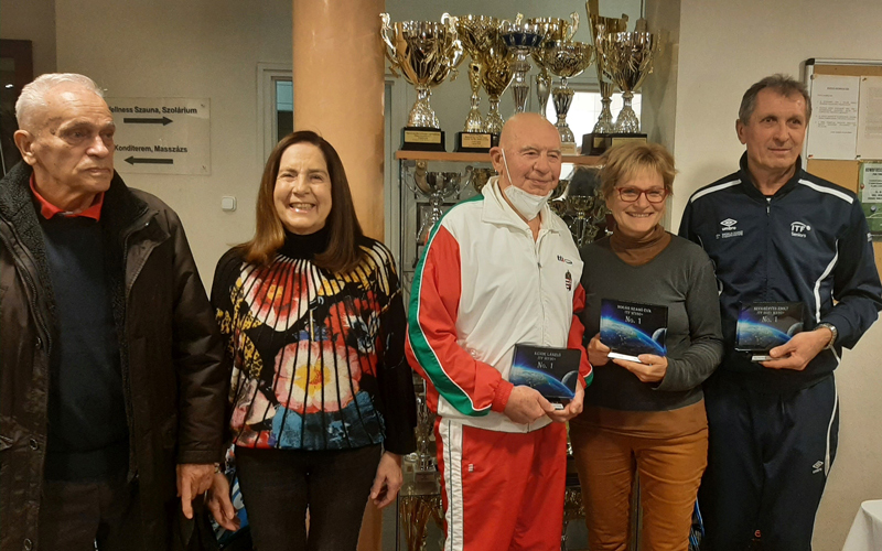 Pintér András, ifj. Körmöczy Zsuzsa, Kende László, Bogár Szabó Éva és Szekrényes Zsolt